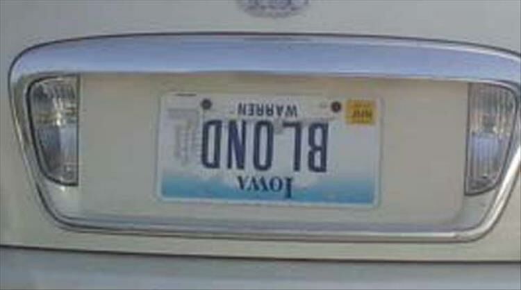 21 Funny License Plates