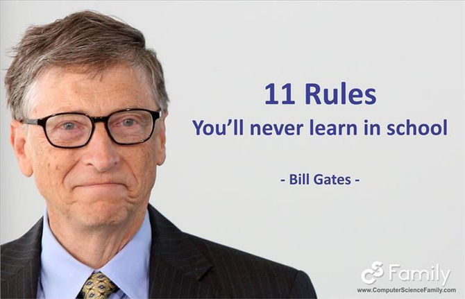11 Rules Of Life You Won’t Learn In School- 12 images