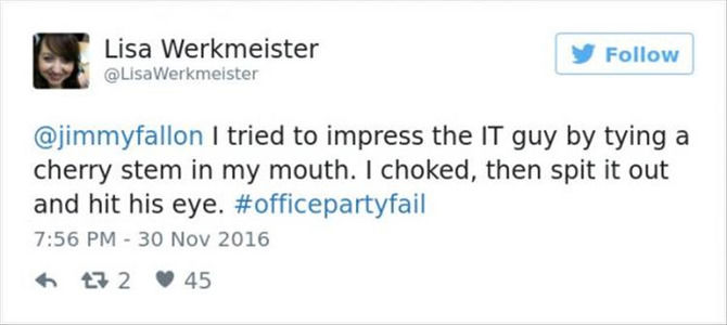 The Funniest Moments From The Office Party  - 19 images