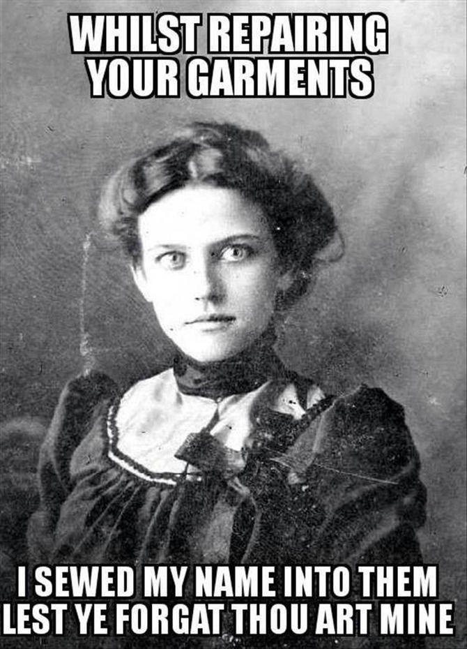 Old Timey Overly Attached Girlfriend