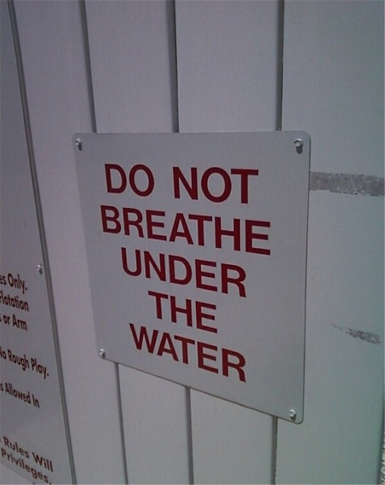 18 Of The Most Unnecessary Signs Ever Made