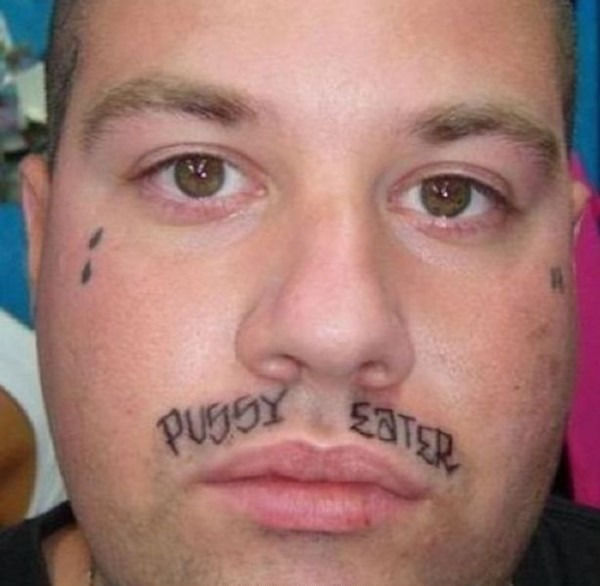 12 Of The Craziest Face Tattoos Found On The Internet