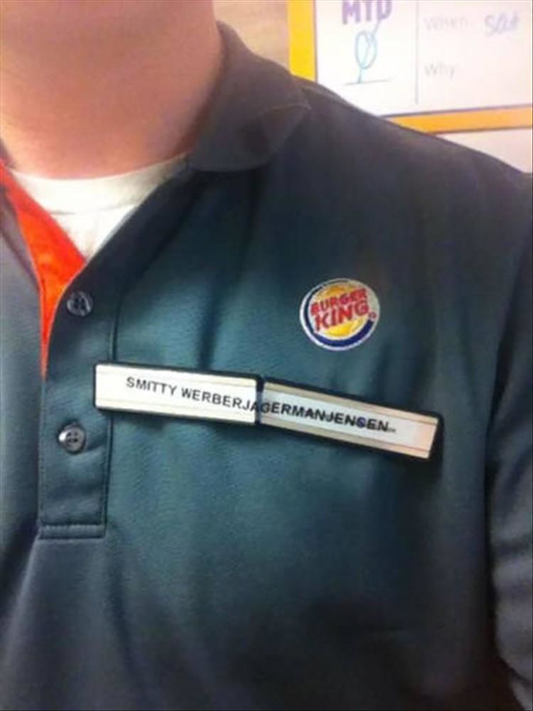 The Best Of Really Bad Name Tags 16 Pics