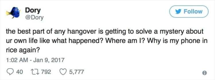 Twitter Quotes About Being Hung Over Are Hilarious 25 Pics