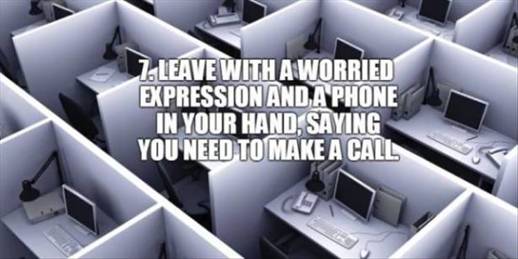 Funny Ways To Look Busy At Work, Without Actually Being Busy At Work