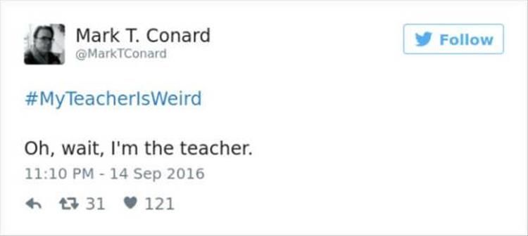 The Best Of, “My Teacher Is Weird”
