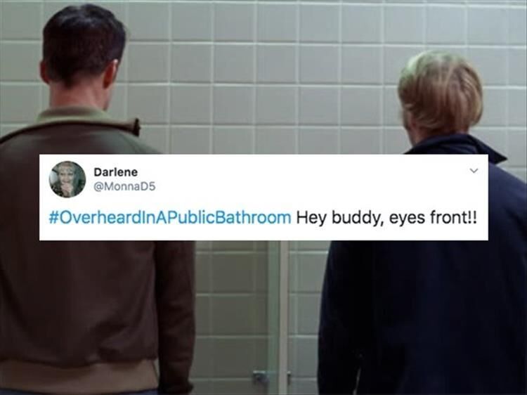 Some Of The Weirdest Things Overheard In A Public Restroom