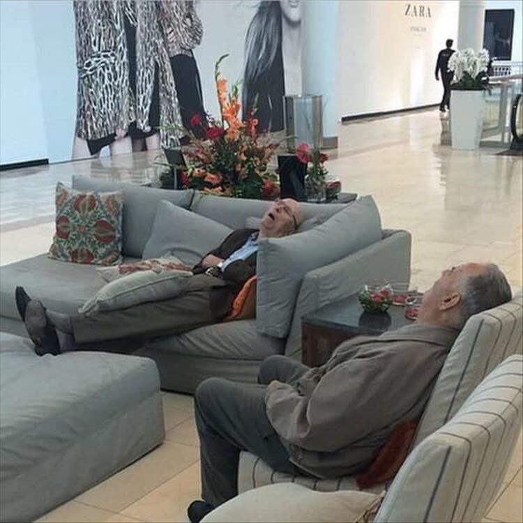 I'd Rather Be One Of These Guys Shopping With Their Lady, Than Have To Relive 2020