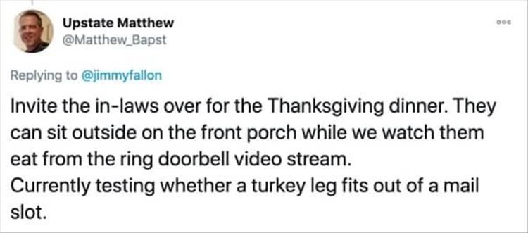 People Are Starting New Thanksgiving Traditions This Year And They're Hilarious