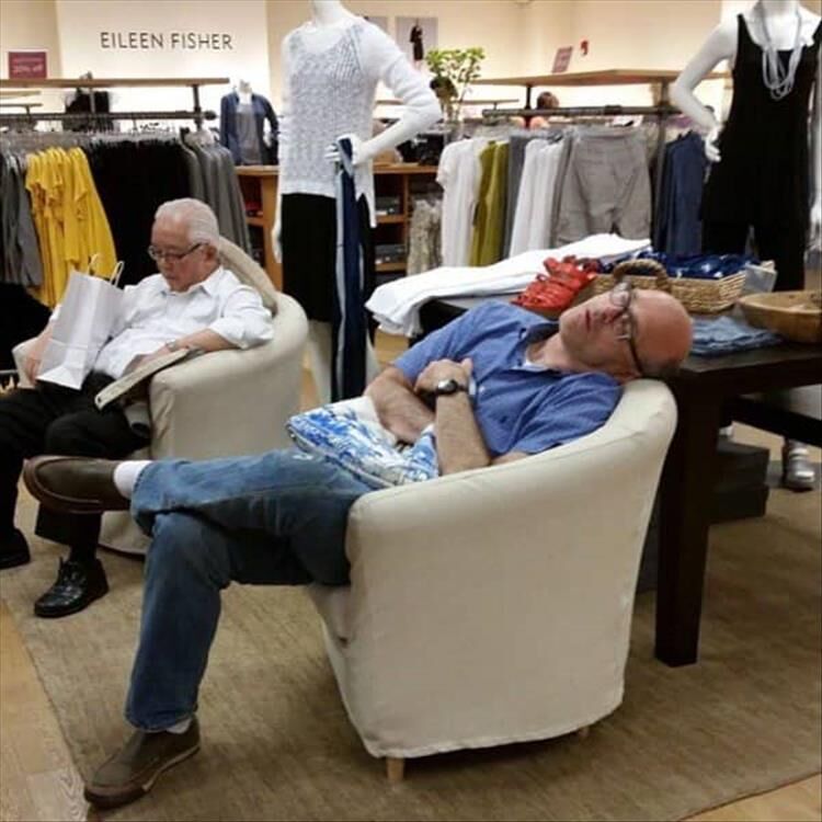 I'd Rather Be One Of These Guys Shopping With Their Lady, Than Have To Relive 2020