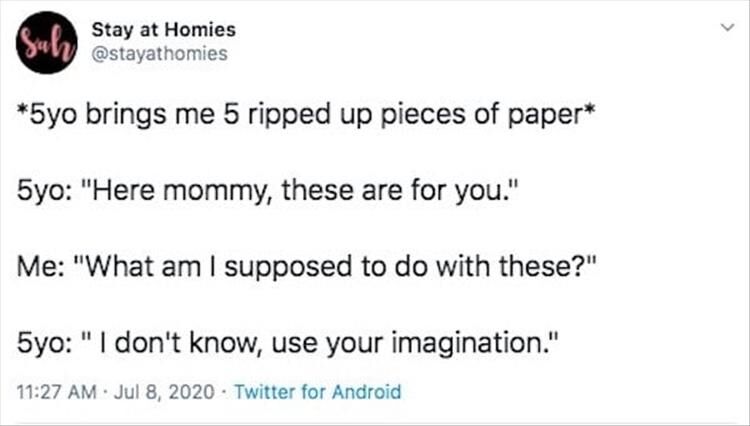 Reading Funny Twitter Quotes From Parents Is As Close To Having Kids As I Want To Get