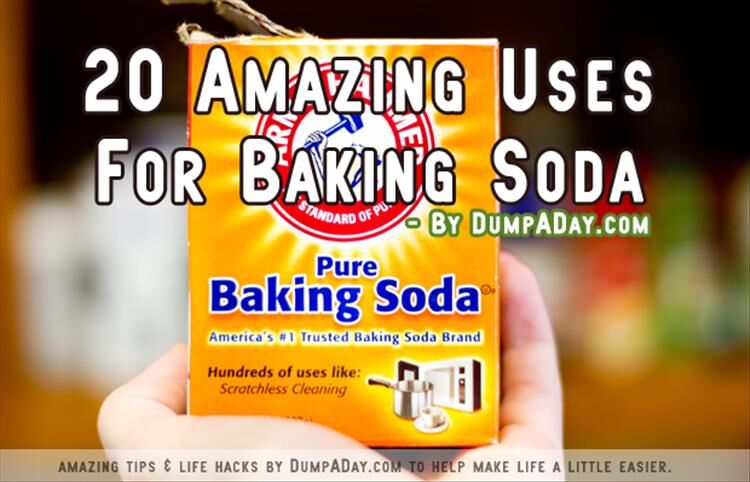 20 Amazing Uses For Baking Soda
