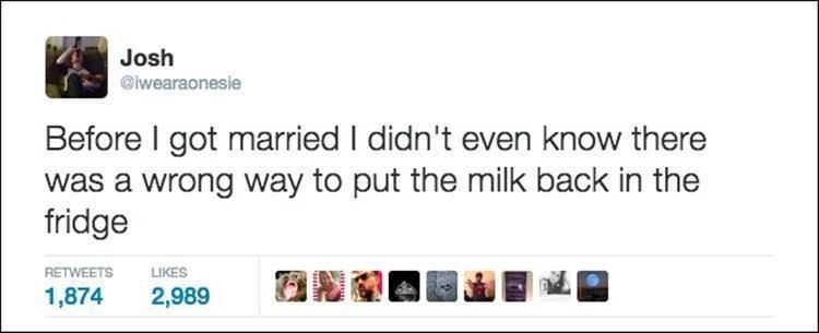 34 Of The Funniest Twitter Quotes From Married Guys