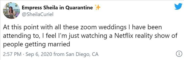 Zoom Wedding Season Is Coming To An End And The Twitter Quotes About It Are Hilarious