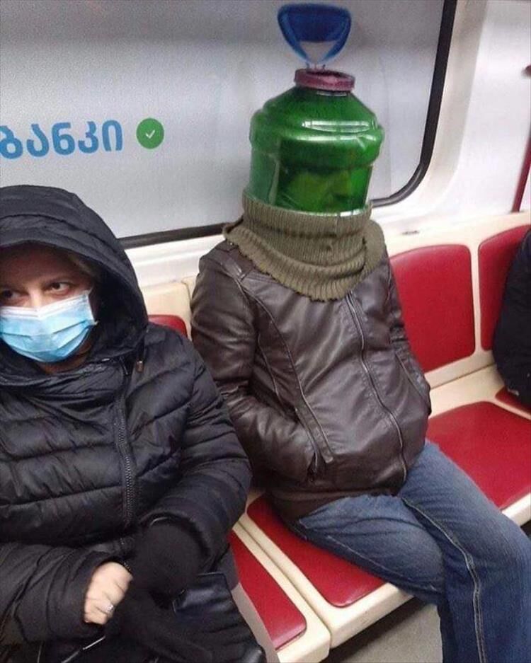 Subway Coronavirus Masks Are Next Level Protection