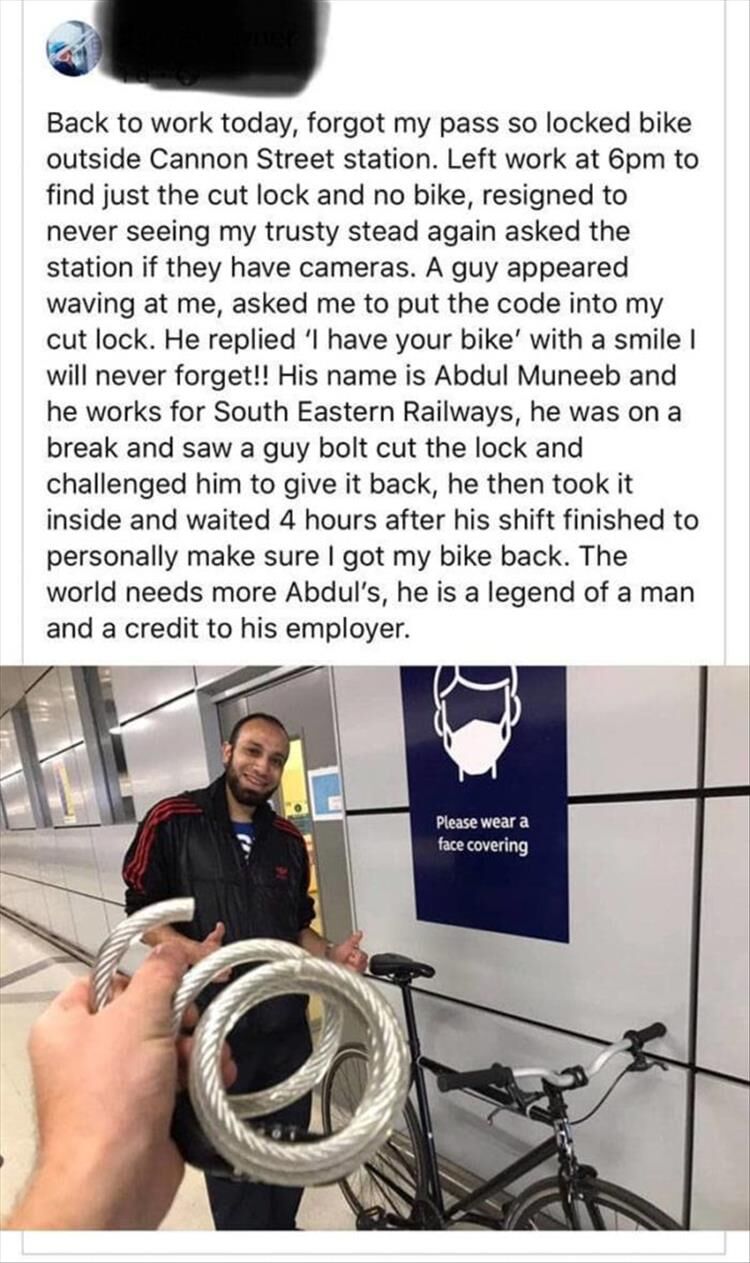 My Faith In Humanity Is Being Restored One Amazing Person At A Time