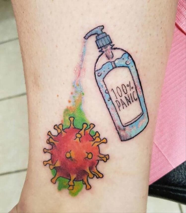 The Best And Worst Coronavirus Tattoos Are Here