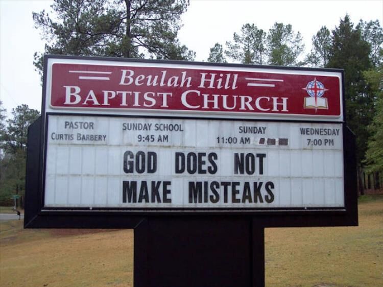 Some Church Signs Are Funnier Than Others