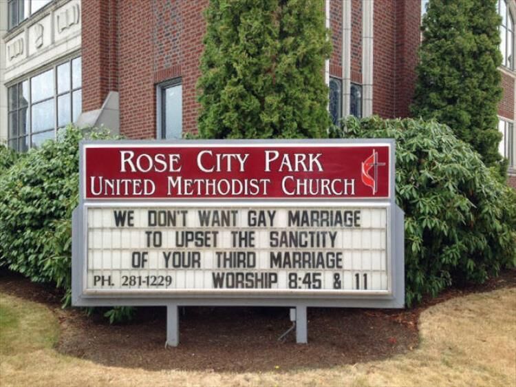 Some Church Signs Are Funnier Than Others