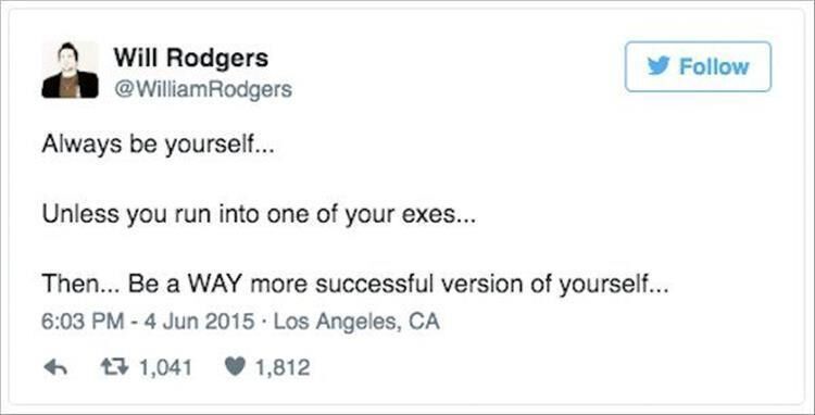 20 Funny Twitter Quotes About Ex's