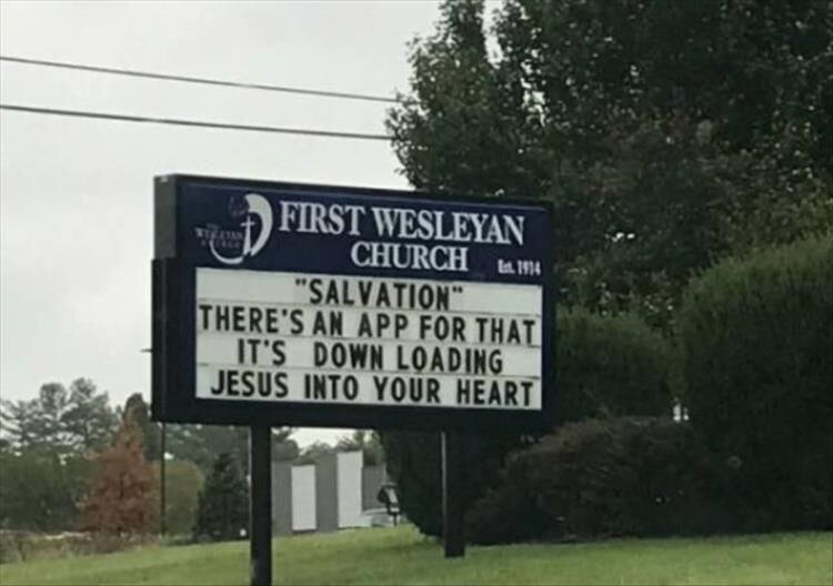20 Funny Church Signs Of The Week