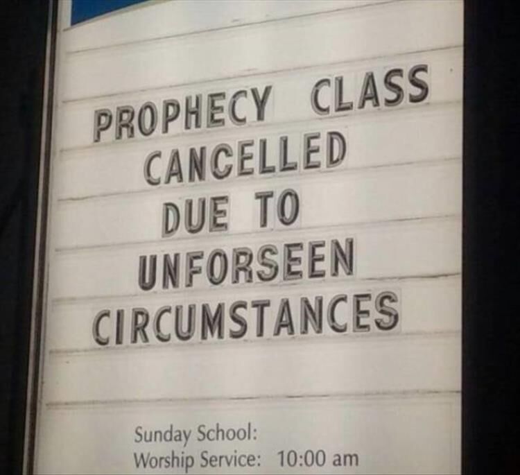 21 Funny Church Signs