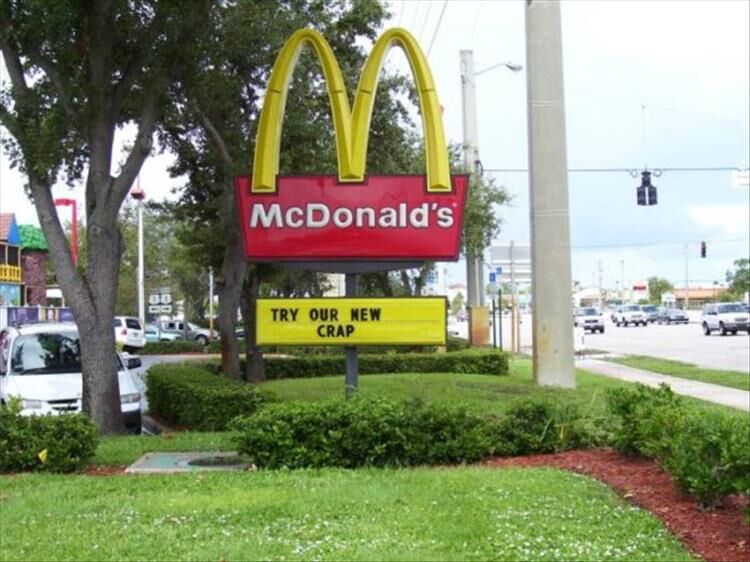 The Best Of Funny Fast Food Signs