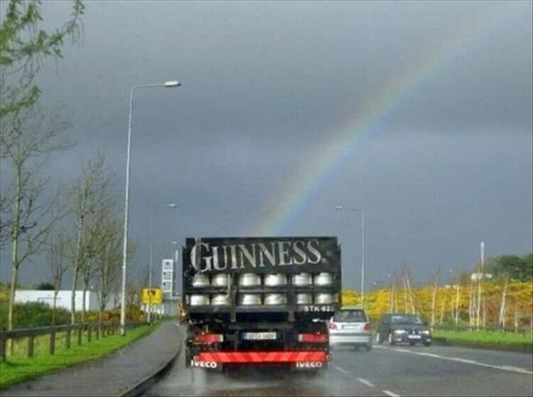 Those Lucky Few Who Have Actually Seen The End Of A Rainbow