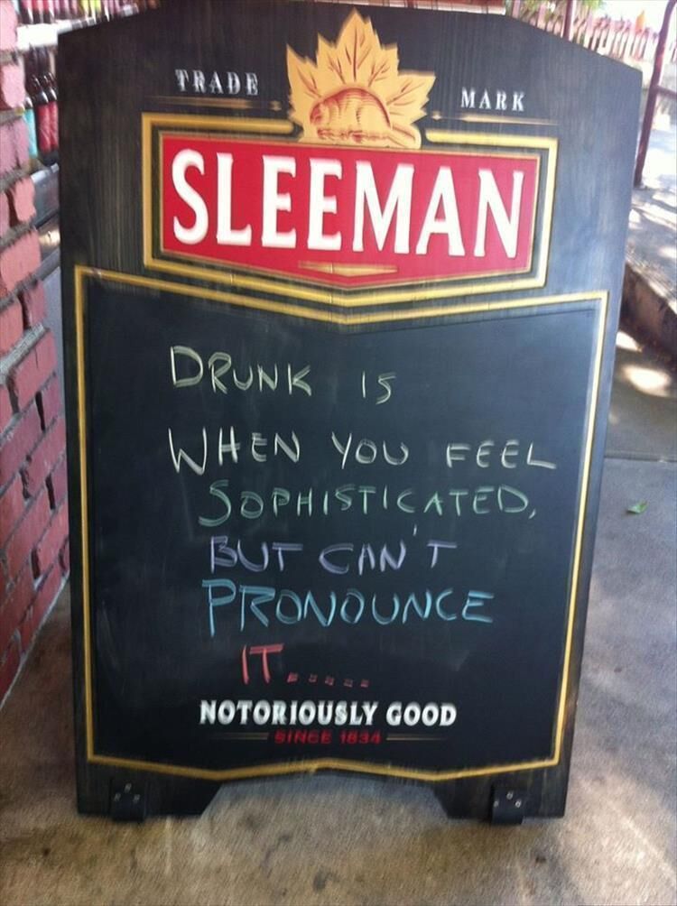 Funny Bar Signs