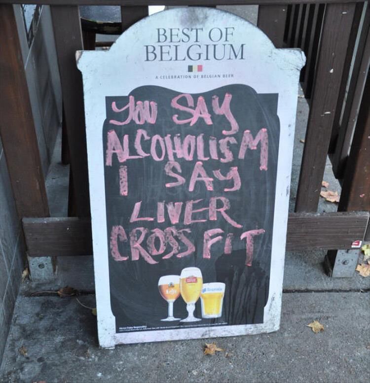 20 Funny Sidewalk Signs To Remind Us All Of A Simpler Time