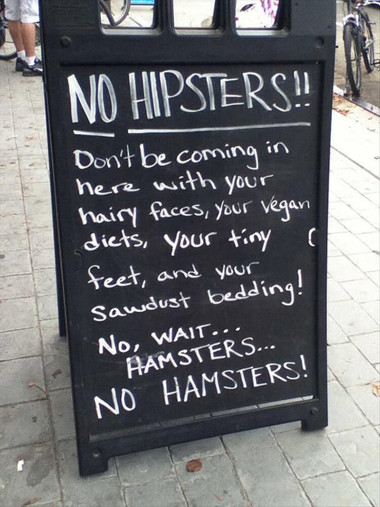 20 Funny Sidewalk Signs To Remind Us All Of A Simpler Time