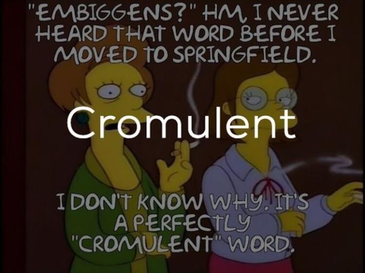22 Funny Words Made Up By The Simpsons