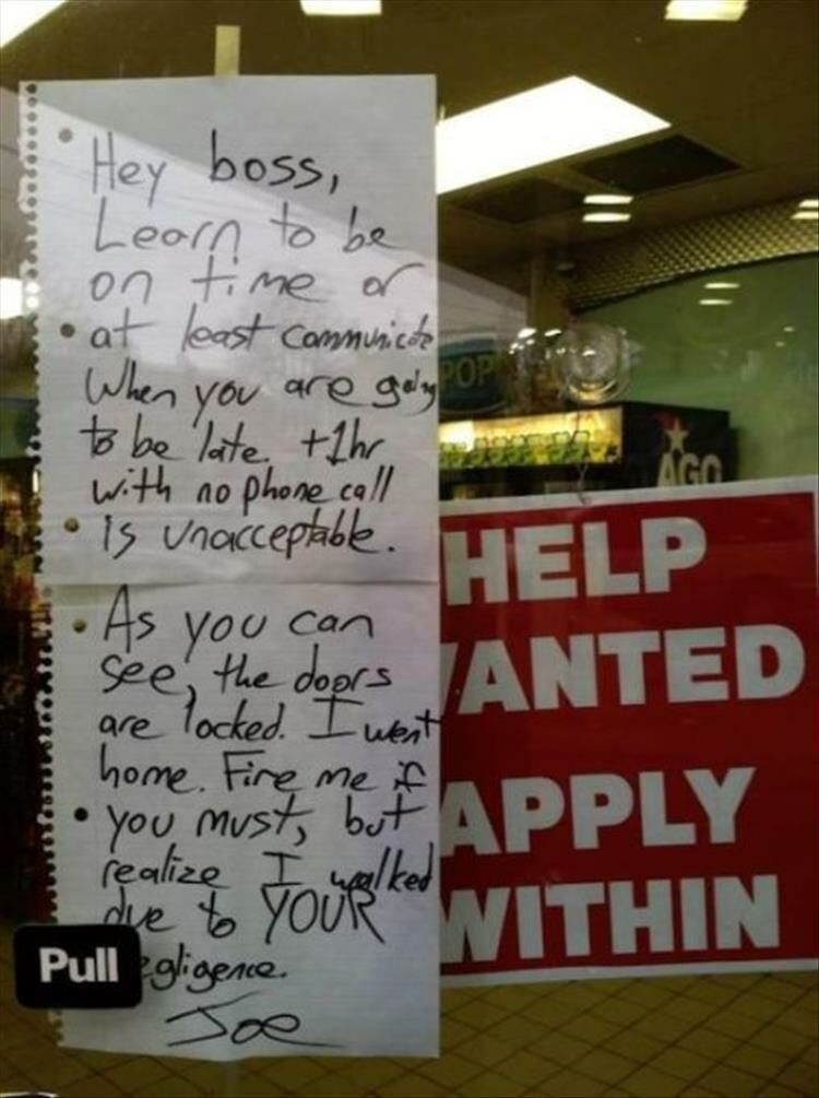 Funny Ways People Have Quit Their Jobs
