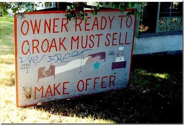 Well, That's One Way To Sell A House