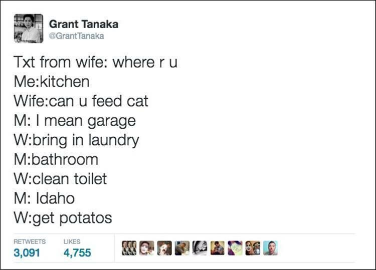 24 Funny Twitter Quotes From Husbands