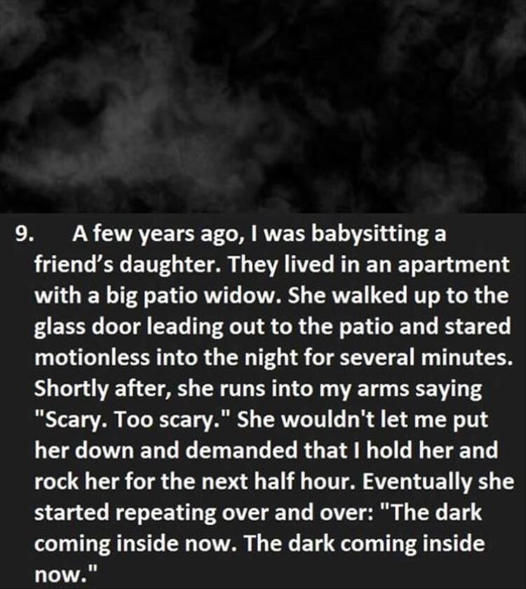 Some Of The Creepiest Things Kids Have Ever Said To Their Babysitters