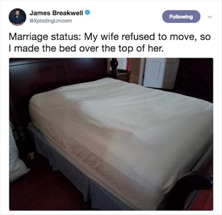Humor Is Probably The Only Way To Survive A Marriage