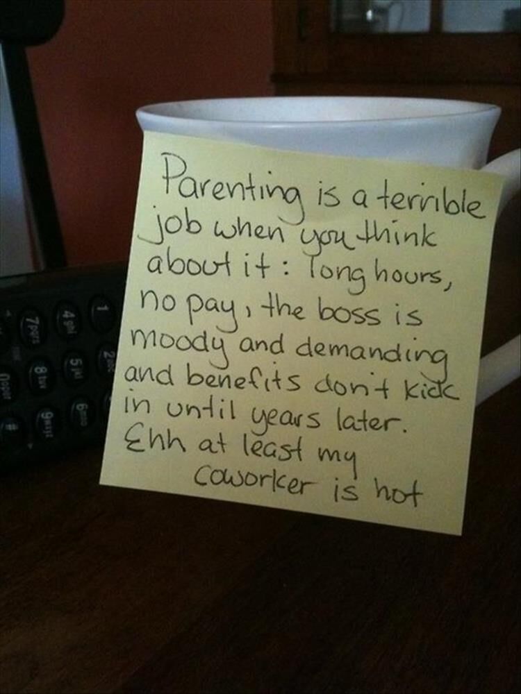 30 Random Funny Notes From Stay At Home Dads