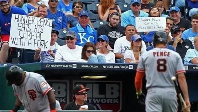 Sometimes Sports Signs Are More Entertaining Than The Game