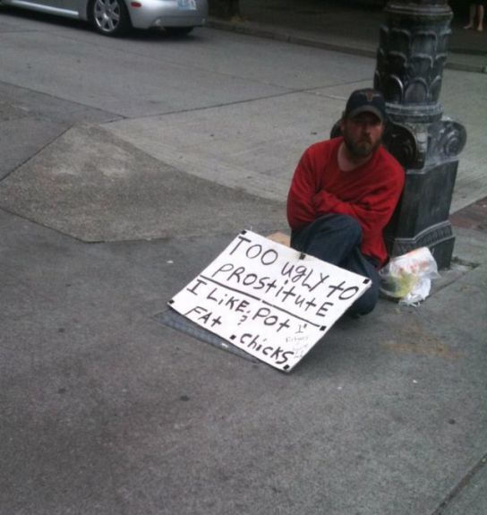 Creatively Funny Homeless Signs (20 Pics)- 20 images