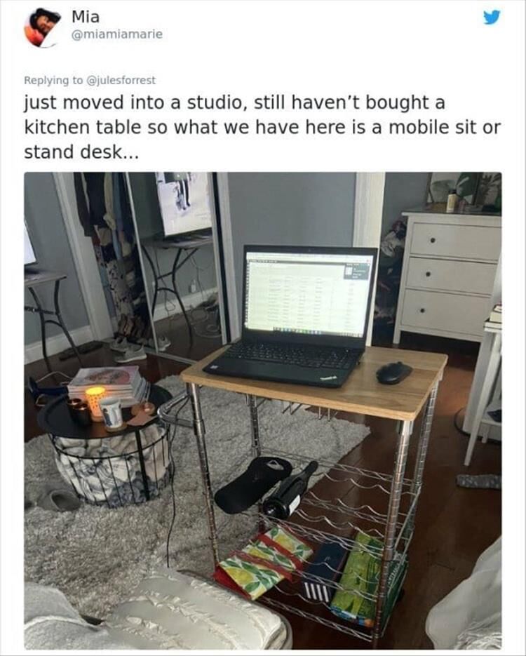 20 Funny Office Spaces From People Now Forced To Work From Home