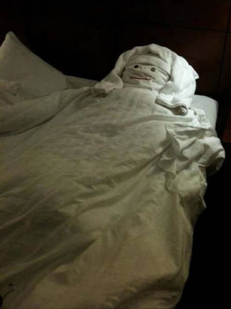The Bizarre Things You See At Hotels 24 Pics