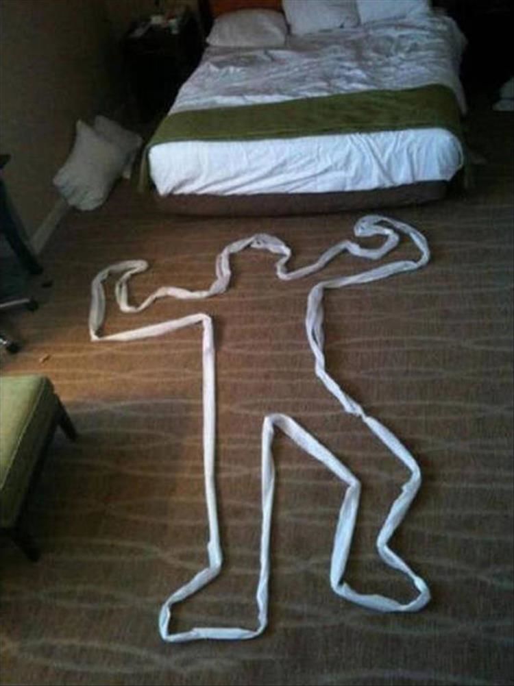 The Bizarre Things You See At Hotels 24 Pics