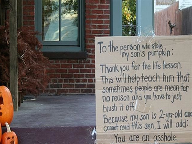 20 Funny Notes Written To Thieves