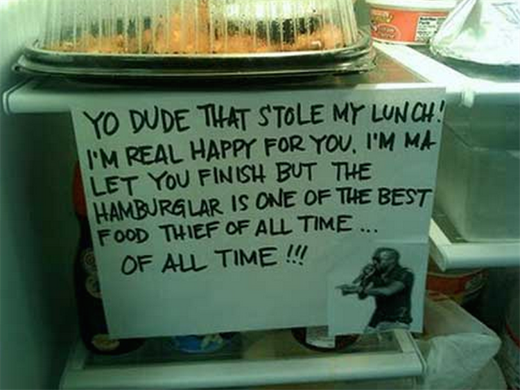 20 Funny Notes Written By Thieves
