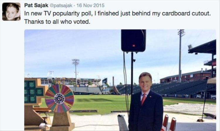 Pat Sajak Is One Of The Funniest People On Twitter 21 Pics
