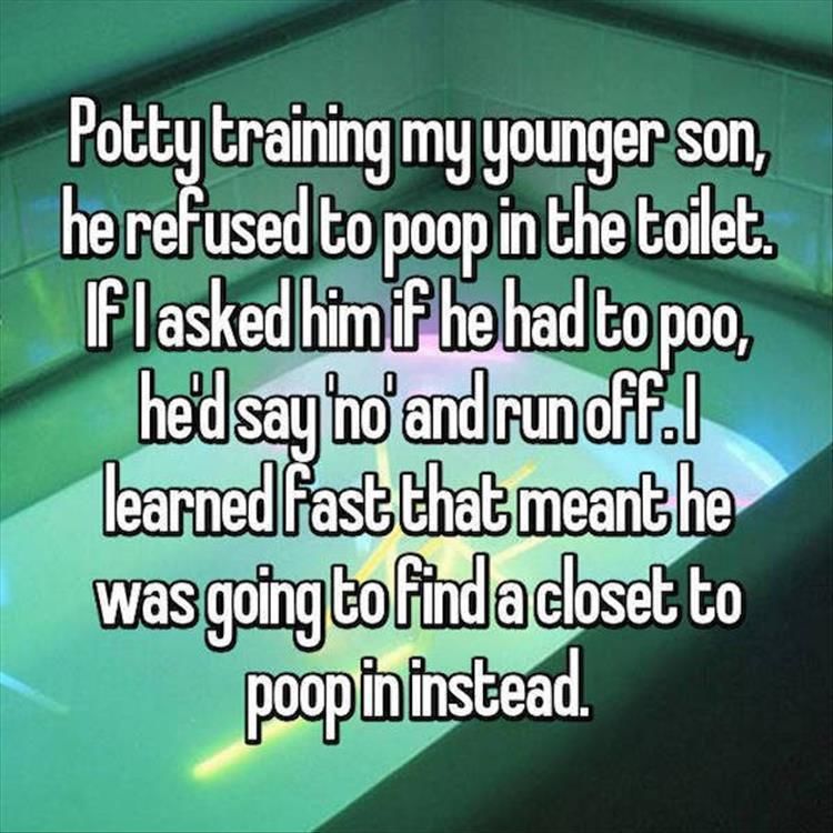 16 Funny Potty Training Problems