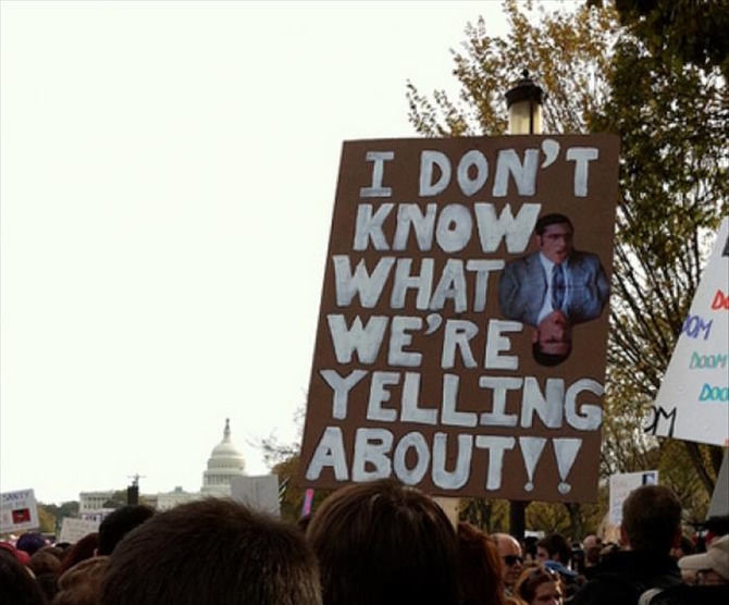24 Of The Funniest Protest Signs You’ll See All Day- 23 images