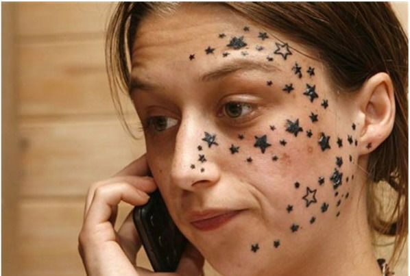 12 Of The Craziest Face Tattoos Found On The Internet