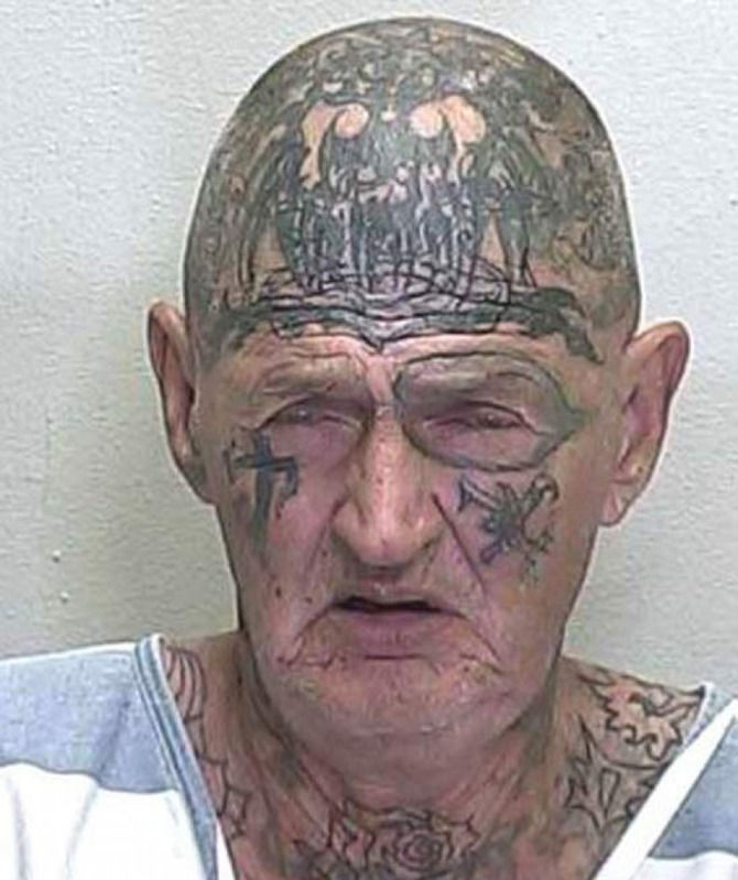 12 Of The Craziest Face Tattoos Found On The Internet